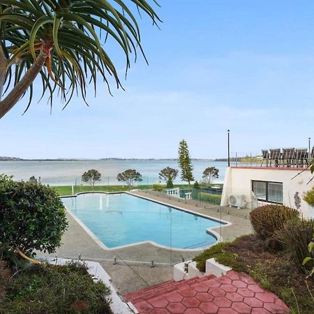 Magnificent Beachfront Mansion - Pool - Fireplace Auckland Luaran gambar