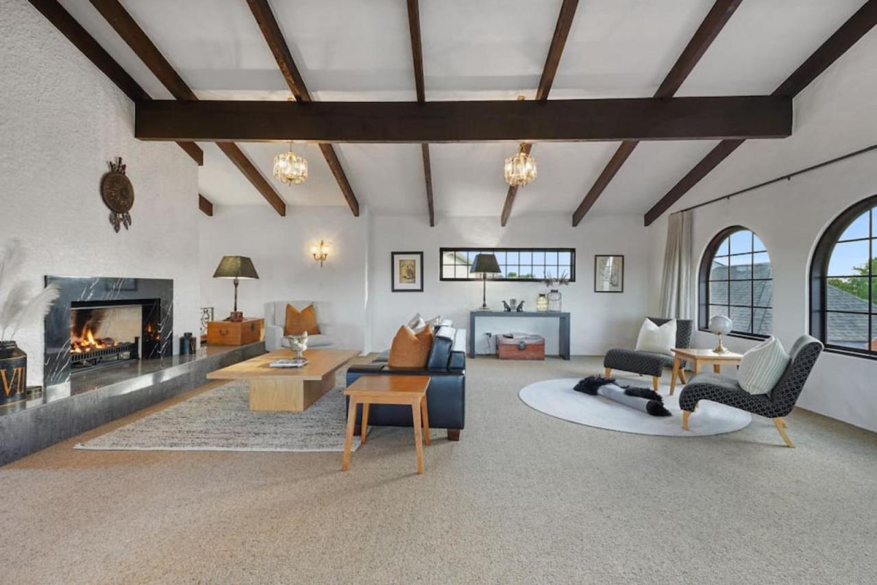 Magnificent Beachfront Mansion - Pool - Fireplace Auckland Luaran gambar
